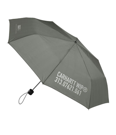 CARHARTT WIP TOUR UMBRELLA I033322 SMOKE GREEN SMOKE GREEN REFLECTIVE - Shoelosophy