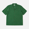 UNIVERSAL WORKS ROAD SHIRT LETTS COTTON 34660 GRÜN - Shoelosophy