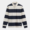 SEBAGO CAMPBELL LS POLO WEISS NATURBLAU - Shoelosophy