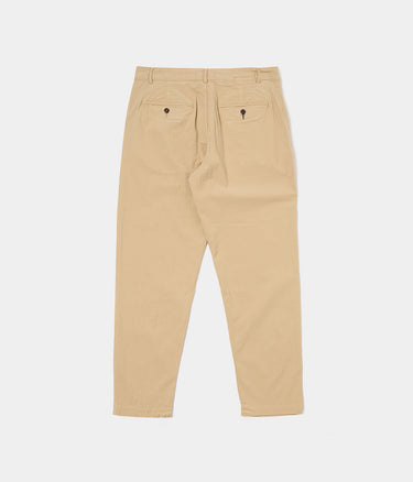 UNIVERSAL WORKS MILITARY CHINO 32528 SEERSUCKER II SAND - Shoelosophy