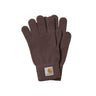 CARHARTT WIP WATCH GLOVES I021756 PALISANDER - Shoelosophy