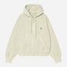 CARHARTT WIP WOMENS HOODED NELSON JACKET I033830 STONE GARMENT DYED - Shoelosophy