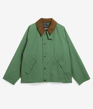 BARBOUR ÜBERARBEITETE ÜBERGROßE TRANSPORTERJACKE MCA0931GN71 RACING GREEN - Shoelosophy