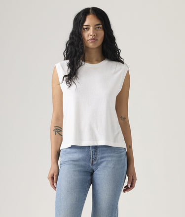 LEVI'S WOMAN 박시 탱크 A8794-0020 무연탄 나이트 여성 탱크탑 - Shoelosophy