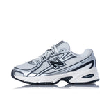NEW BALANCE 740 U740BK2 SEA SALT BLACK METALLIC SILVER - Shoelosophy