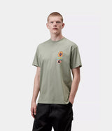 CARHARTT WIP 스택 그레이프 티셔츠 I036902 SHADY GREEN - Shoelosophy