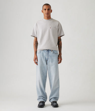 LEVI'S 578 BAGGY A47500022 TASCHEN ZU RICHES DENIM BLEACHED - Shoelosophy