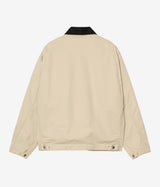 CARHARTT WIP OG DETROIT JACKET I036489 BARCHAN BLACK RINSED - Shoelosophy