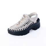 KEEN UNEEK PLATFORM 1031884 BIRKE GLATTLEDER - Shoelosophy