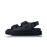 SCHOLL BLAKE 2 STRAPS BOLD F00663 DAMENSANDALE AUS SCHWARZEM LEDER - Shoelosophy