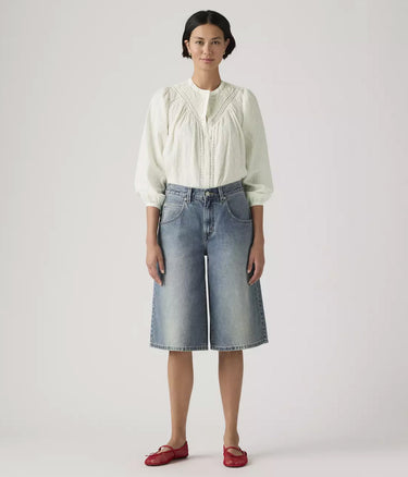 LEVI'S DAMEN SUPER BAGGY BARREL JORTS 005DT-0002 HAZY TIMES - Shoelosophy
