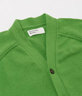 UNIVERSAL WORKS POCKET DAVID CARDIGAN 34451 GREEN - Shoelosophy