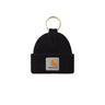 CARHARTT WIP ミニ ウォッチ ハット キーチェーン I036420 ブラック - Shoelosophy