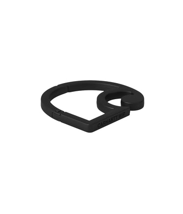 CARHARTT WIP C-LOGO-KARABINER I036650 ZINK-LEGIERUNG SCHWARZ - Shoelosophy