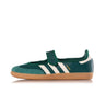 ADIDAS WOMENS SAMBA JANE JR7340 COLLEGIATE GREEN GUM - Shoelosophy