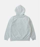 GRAMICCI ONE POINT HOODED SWEATSHIRT G309-FT ASH HEATHER - Shoelosophy