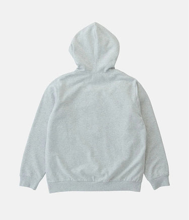 GRAMICCI ONE POINT HOODED SWEATSHIRT G309-FT ASH HEATHER - Shoelosophy