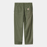 CARHARTT WIP ALBERT PANT I034804 DOLLAR GREEN RINSED - Shoelosophy