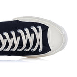 SUPERGA ARTIFACT 2432 WORKS LOW CUT COTTON CANVAS BLACK OFF WHITE - Shoelosophy
