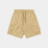 UNIVERSAL WORKS PARACHUTE SHORT 34148 RECYCLED POLY TECH SAND - Shoelosophy