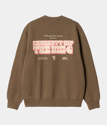 CARHARTT WIP GREATEST FLICKS SWEATSHIRT I034413 COCONUT - Shoelosophy