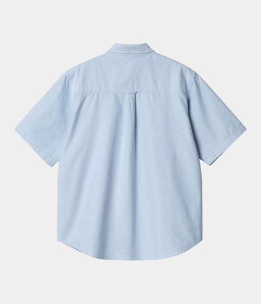 CARHARTT WIP BRAXTON SHIRT I031454 BLEACH SHORT SLEEVES - Shoelosophy