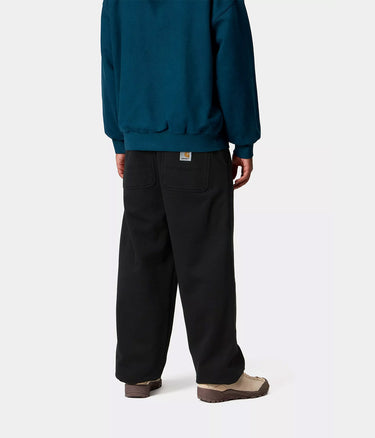 CARHARTT WIP DOUBLE KNEE SWEATPANT I035546 BLACK - Shoelosophy