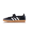 ADIDAS WOMENS SAMBA JANE JQ6445 CARBON BLACK WHITE - Shoelosophy