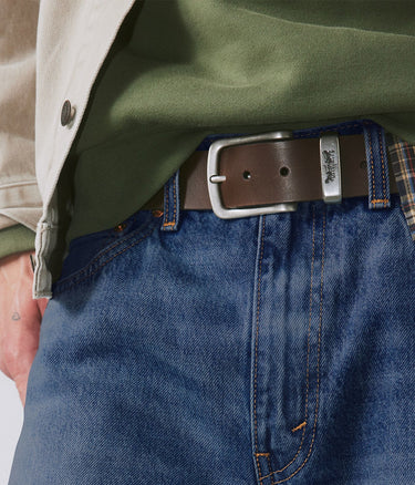 LEVI'S METAL TWO HORSE KEEPER BELT MADE IN ITALY - Shoelosophy