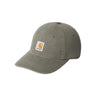 CARHARTT WIP CANVAS CAP I036654 LEAF STONE WASHED - Shoelosophy