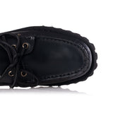 SEBAGO CAMPSIDES RANGER WAXY 여성 7002IR0 총 블랙 여성 모카신 야외 - 신발염증