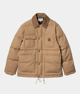 CARHARTT WIP RAYLEY JACKET I033893 DUSTY PEANUT - Shoelosophy