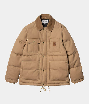CARHARTT WIP RAYLEY JACKET I033893 DUSTY PEANUT - Shoelosophy
