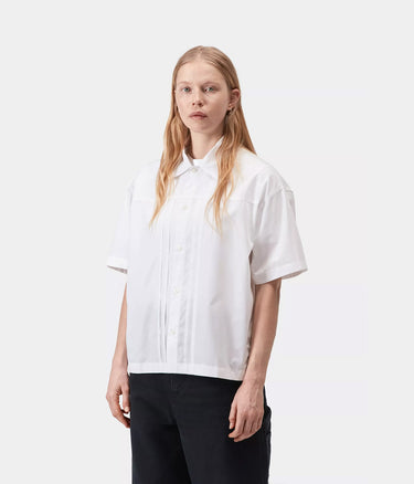CARHARTT WIP WOMENS BELMONT SHIRT I036277 WEISS - Shoelosophy
