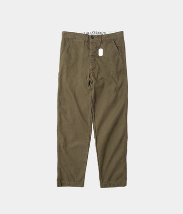 CHESAPEAKE'S ARBEITSHOSE CANVAS LAFONT ARMY GREEN - Shoelosophy