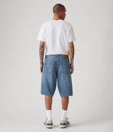 LEVI'S 478 BAGGY SHORTS 001JM-0000 BLUE STONE WASHED JORTS MAN - Shoelosophy