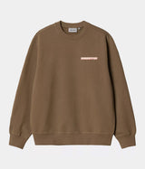 CARHARTT WIP GREATEST FLICKS SWEATSHIRT I034413 COCONUT - Shoelosophy