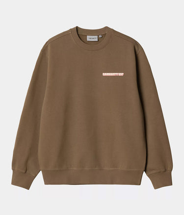 CARHARTT WIP GREATEST FLICKS SWEATSHIRT I034413 COCONUT - Shoelosophy