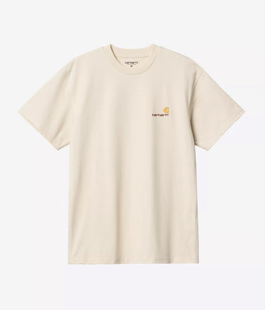 CARHARTT WIP AMERICAN SCRIPT T-SHIRT I029956 NATURAL - Shoelosophy