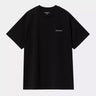 CARHARTT WIP スクリプト刺繍 T シャツ I030435 ブラック - Shoelosophy