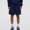 NEW BALANCE SPORT ESSENTIAL FRENCH TERRY SHORT MS41520 NAVY - Shoelosophy