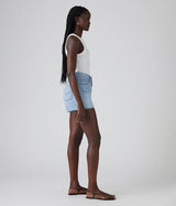 LEVI'S WOMENS 80S MOM SHORTS A4695-0015 BLUE STONE WASHED - Shoelosophy