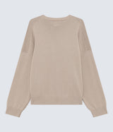 AMISH SUPPLIES CREW NECK GREY PULLOVER STONE WALNUT - Shoelosophy