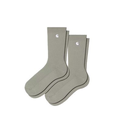 CARHARTT WIP MADISON SOCKEN I036750 SHADY GREEN 2 PAAR PACK
