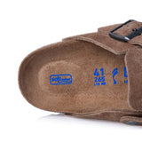 BIRKENSTOCK BOSTON BS DARK TEAL TONAL FB 1030861 HERGESTELLT IN DEUTSCHLAND WILDLEDER – Shoelosophy