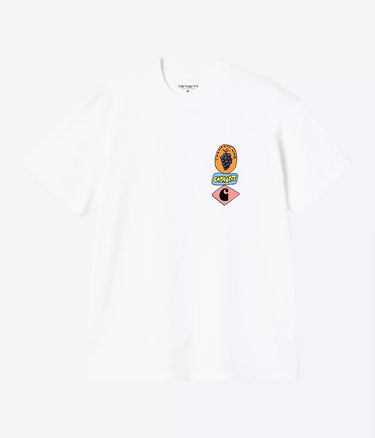 CARHARTT WIP STACKED GRAPES T-SHIRT I036902 WEISS - Shoelosophy