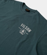 FILSON FORESTRY GRAPHIC T-SHIRT FMTEE0141 MALLARD GREEN - Shoelosophy