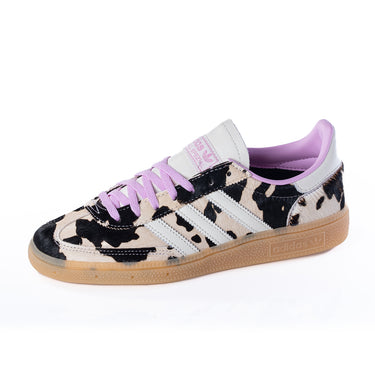 ADIDAS WOMENS HANDBALL SPEZIAL KJ0090 COW PRINT BLISS LILAC - Shoelosophy