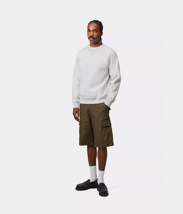 CARHARTT WIP CHASE SWEATSHIRT I033660 ASH HEATHER - Shoelosophy