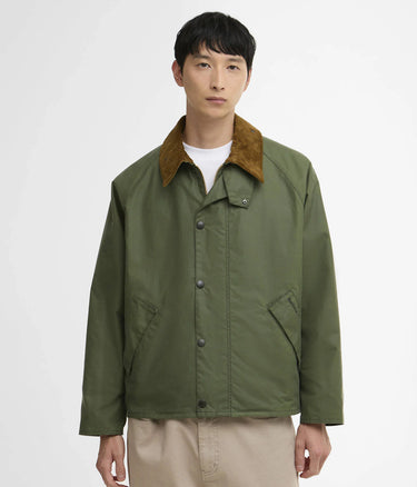 BARBOUR HERITAGE オーバーサイズ トランスポート ジャケット MWX1678GN32 ライトモスワックス仕上げ - Shoelosophy